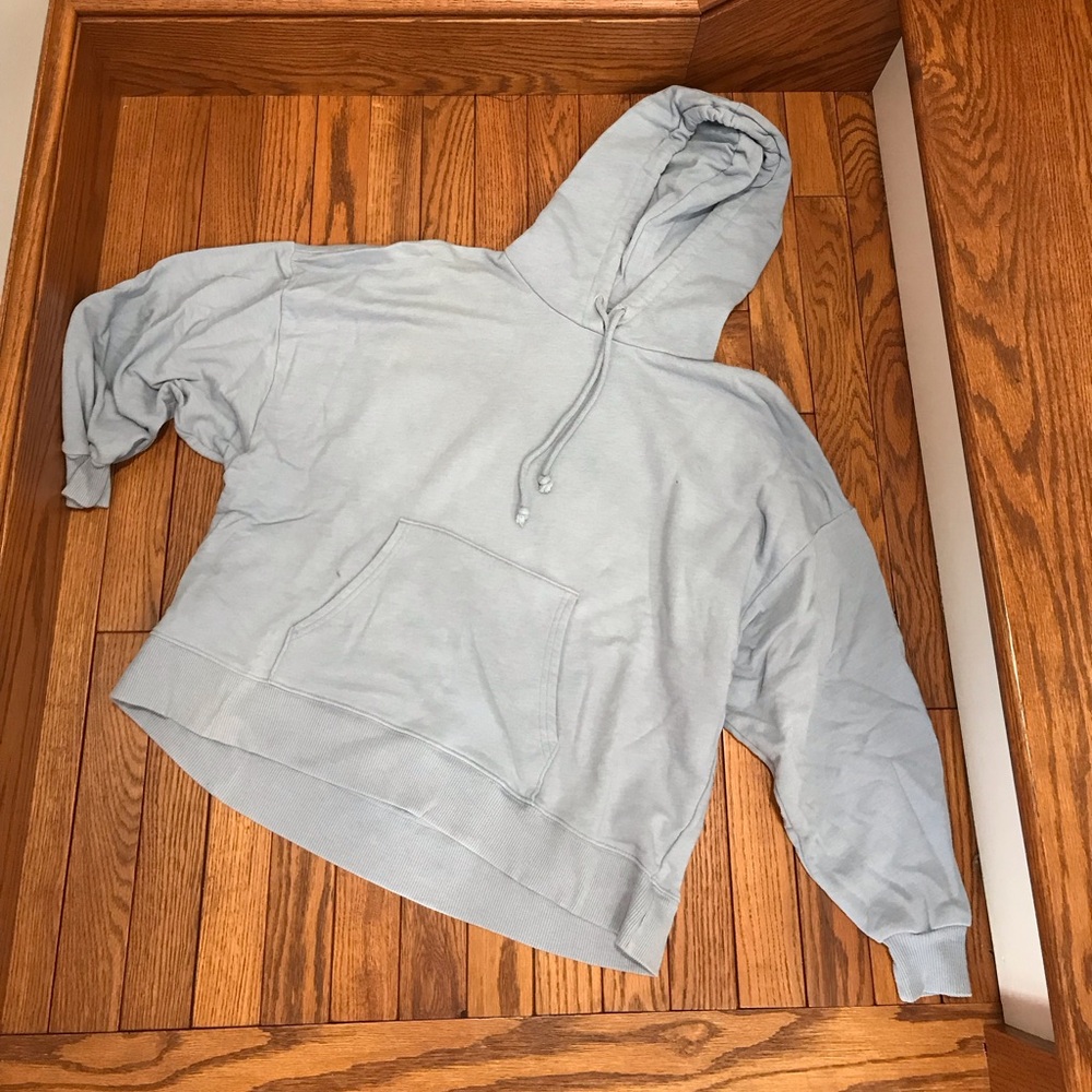 American Eagle Outfitters Dusty Blue Hoodie